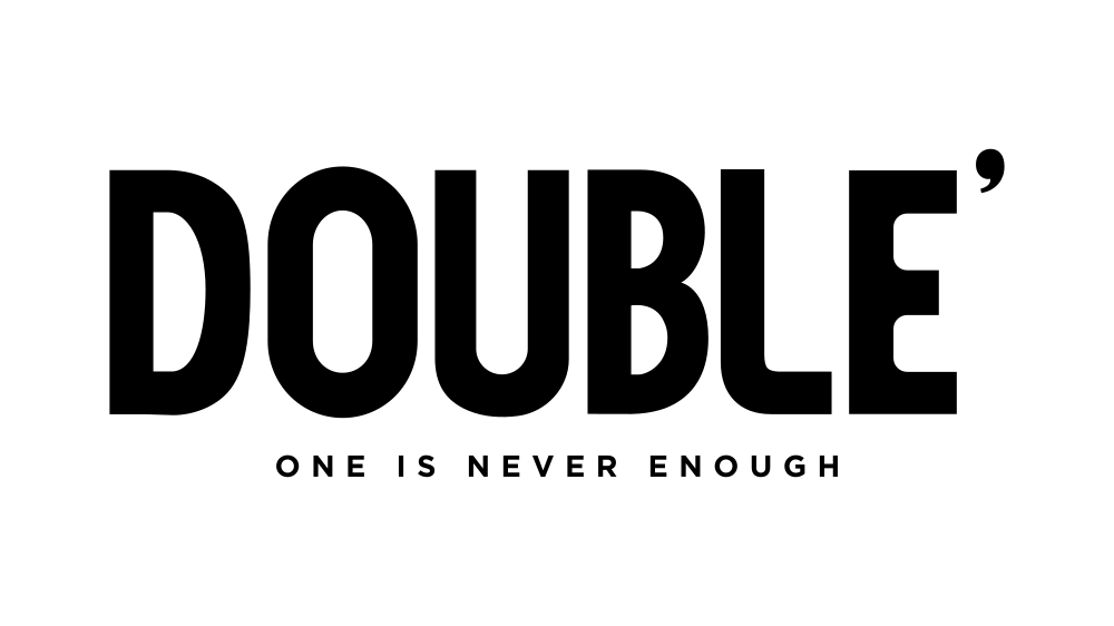 Double Hair Salon Logo