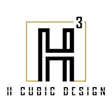 H CUBIC DESIGN Logo